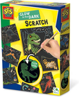 Scratch Art Cards - Glow-in-the-Dark Dinosaurs