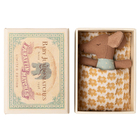 Maileg Baby Mouse in Matchbox - Blue