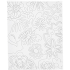 Colour-In Canvas 24x30 cm - Flowers