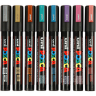 Posca Markers PC-5M - Metallic, 8 pcs