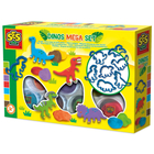 Modelling Clay 7x90 g + 7 Cutters - Dinosaurs