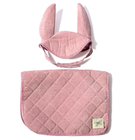 byASTRUP Accs. - Saddle Pad & Ear Bonnet, Pink