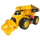 Battery-Powered Front Loader with High Tip Bucket