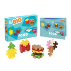 Plus-Plus BIG - Activity Set, Food, 50 pcs