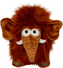 Woolly Mammoth Plush Toy with Sounds, 35 cm