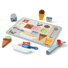 Magnetic Ice Cream Puzzle & Play Set, 16 pcs