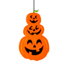 Halloween Decoration - Pumpkin Trio, 1 pc