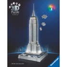 3D LED Puzzle with 216 pcs - Empire State Building