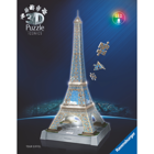 3D LED Puzzle with 216 pcs - Eiffel Tower