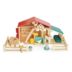 Toy Farm with Animals and Accessories, 22 pcs