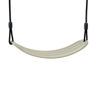 Soft Swing Seat 67x14 cm - Sage Green (Black Rope)