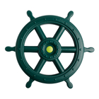 Playground Pirate Ship Wheel XXL - Dark Green/Lime