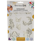 Colour-In Tattoos - Flower Power