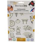 Colour-In Tattoos - Japan