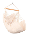 Single Organic Cotton Hammock Chair - Latte