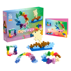Plus-Plus BIG - Learn to Build Colorverse, 60 pcs