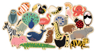 Magnets - Animals, 36 pcs