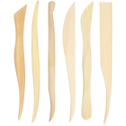 Wooden Sculpting Tools, 6 pcs