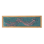 Mark Making Sequin Long Board - Blue/Pink, 1 pc