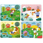 Wooden Puzzle - 4 Seasons, 4x6 pcs