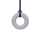 Chew Necklace, Ring - Standard, Light Grey