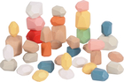 Wooden Stacking Stones, 36 pcs