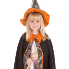 Witch Cape and Hat, Size 3-7 yrs