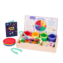 Stir & Sort Food Court Fine Motor Game