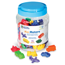 Count & Sort - Mini Motors Counters, 72 pcs