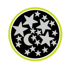 Glow in the Dark - Moon and Stars, 20 pcs