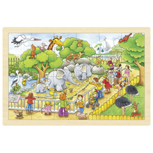 Framed Puzzle - Zoo, 24 pcs