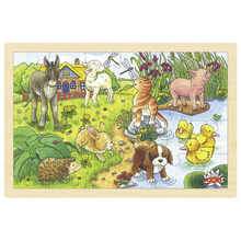 Framed Puzzle - Baby Animals, 24 pcs