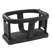 Bucket Baby Swing with Rubber Seat - Black
