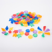 Translucent Colour Shells, 72 pcs