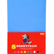 Foam Sheets - A4, 8 Sheets 