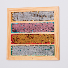 Mark Making Sequin Stripe Board, 1 pc
