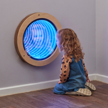 Light-Up Infinity Circle Mirror Ø50 cm