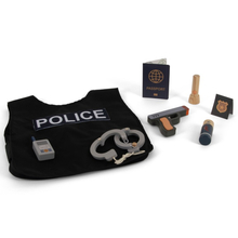 Police Officer Play Set, 8 pcs