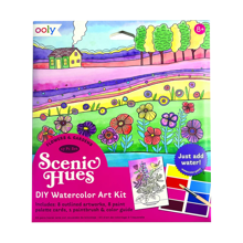 DIY Watercolour Art Kit - Flowers & Gardens