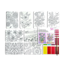 DIY Watercolour Art Kit - Flowers & Gardens