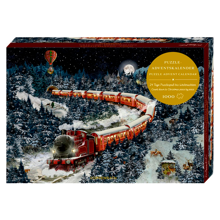 Puzzle Advent Calendar - Xmas Train, 1,000 pcs
