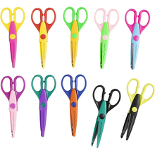 Pattern Scissors L: 16 cm, 10 pcs