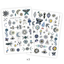 Tattoos, Metallic - Wicca 