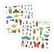 Stickers - Insects, 160 pcs 