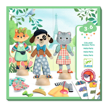 Sticker Dress-Up Dolls - Hello Paris