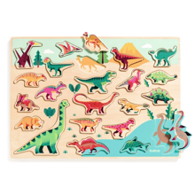 Puzzle with 22 Pieces - Dinosaurs