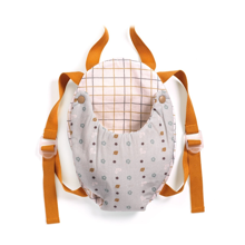 Pomea Doll Accessories - Baby Carrier, Blue Grey