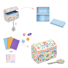DIY Treasure Chest, Flowers 