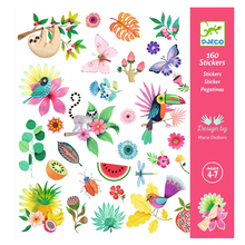 Stickers - Paradise Garden, 160 pcs