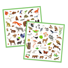 Stickers - Animals of Europe, 160 pcs